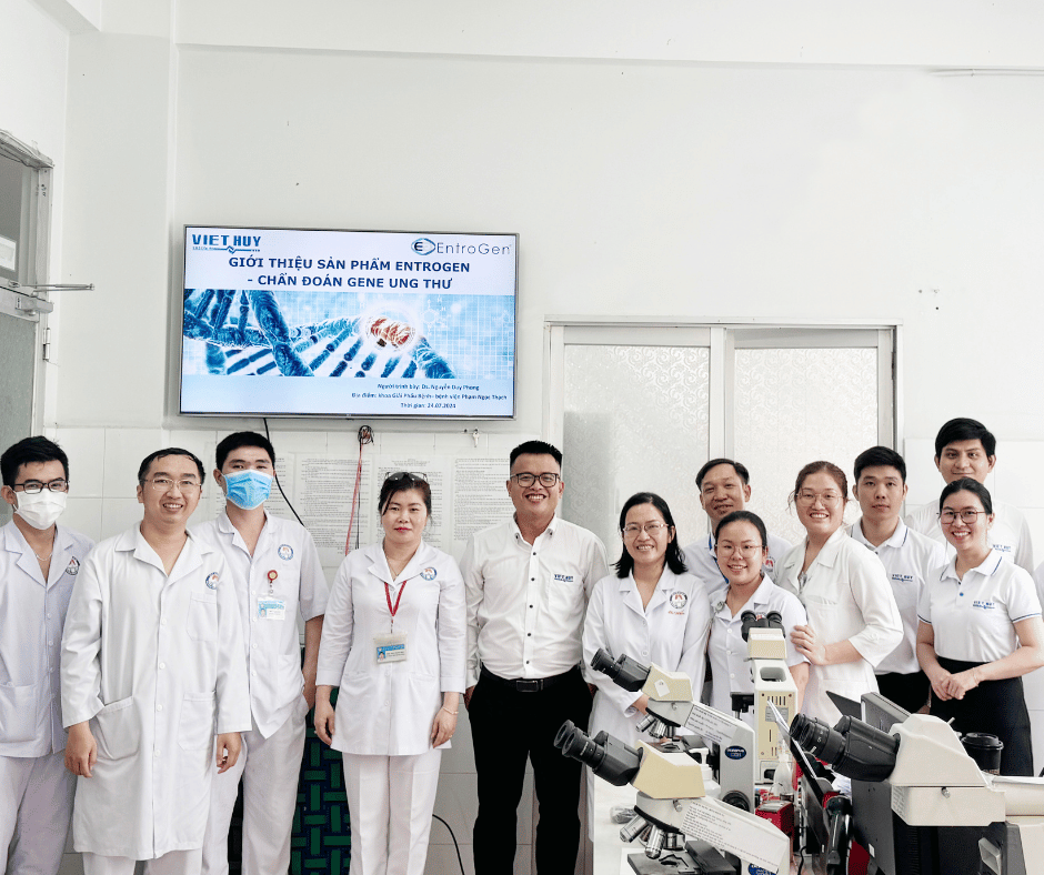 VIET HUY INTRODUCES ENTROGEN SOLUTIONS FOR LUNG CANCER