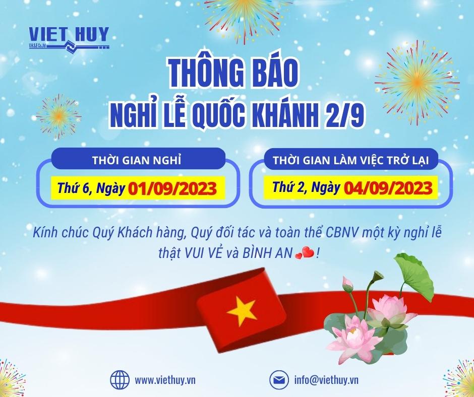 NATIONAL DAY (SEPTEMBER 2) HOLIDAY NOTICE