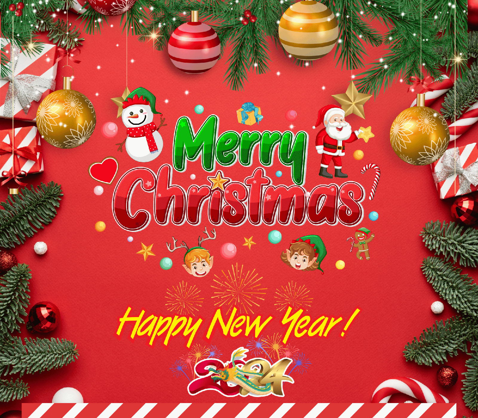 "CHRISTMAS AND NEW YEAR 2024 DECORATING" CONTEST AT VIET HUY