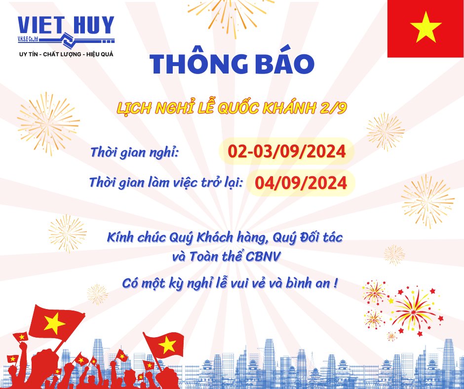 NATIONAL DAY HOLIDAY NOTICE, SEP 2, 2024
