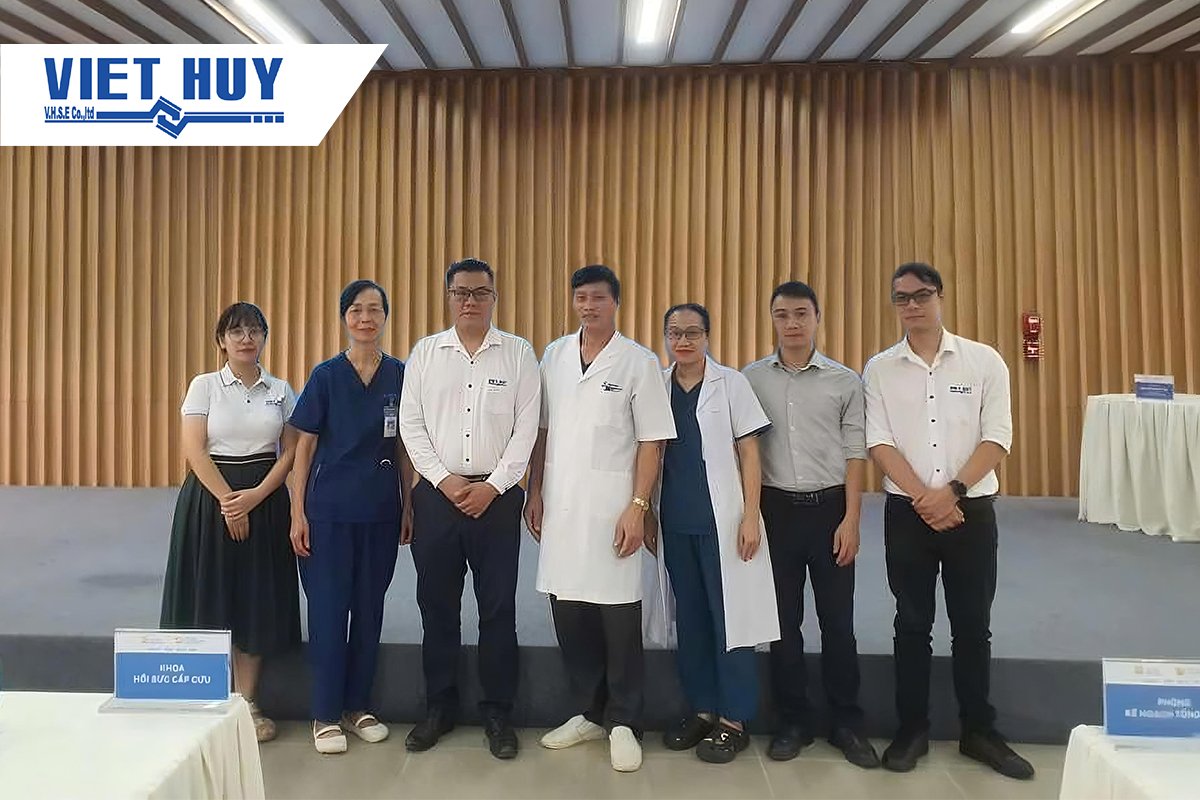 Việt Huy giới thiệu giải pháp IVD tại Bệnh Viện Hữu Nghị Lạc Việt