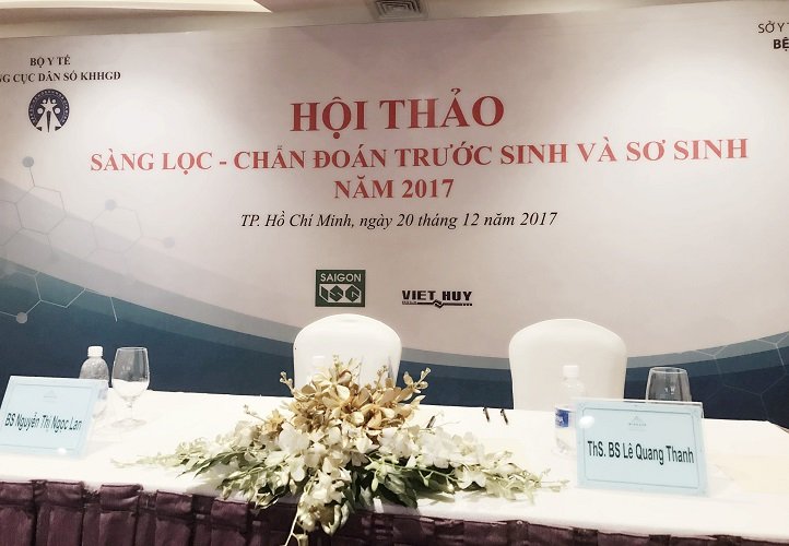 Hội thảo sàng lọc - chẩn đoán trước sinh và sơ sinh năm 2017