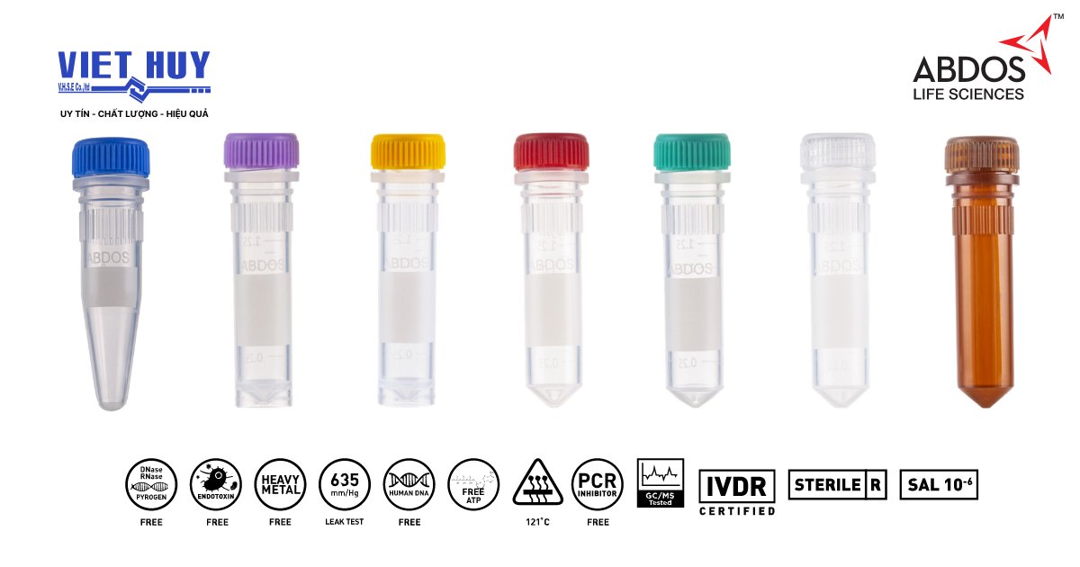 ng lưu mẫu (Screw cap microtubes)