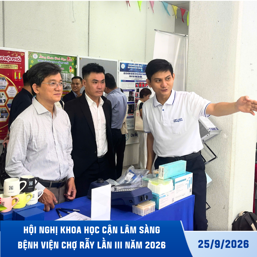 Gian hàng VIỆT HUY tại Hội nghị Khoa học Cận Lâm Sàng Lần III năm 2026